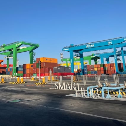 Huawei’s automated smart terminal at Tianjin Port offers glimpse of ...