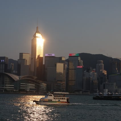 Commercial buildings stand on Hong Kong Island on October 28, 2022. Photo: Yik Yeung-man