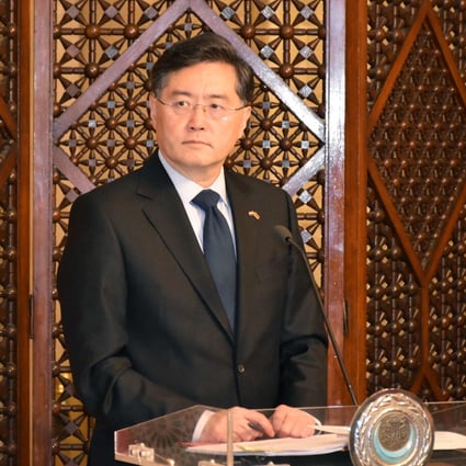 Chinese Foreign Minister Qin Gang has urged Israel to stop provocations that worsen the Palestinian issue. Photo: AFP 