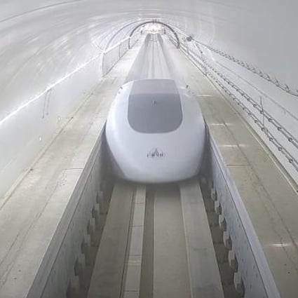 It took less than a year for a Chinese hyperloop facility to complete its first test run after construction started on the project last April. Photo: China Aerospace Science and Industry Corporation (CASIC)