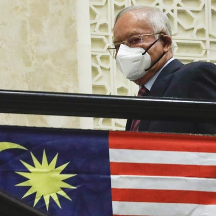 Former Malaysia prime minister Najib Razak was back in court Thursday to request that his 1MDB-linked case be reviewed, in his latest attempt to overturn his 12-year prison sentence. Photo: EPA-EFE/File
