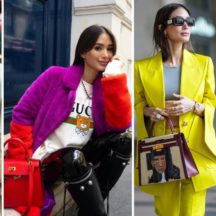 Heart Evangelista sports some of the most beautiful Hermès bags on the market. Photos: @iamhearte/Instagram