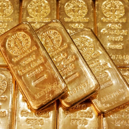 Gold has long been considered a way to store value, and demand for it spiked in Asian markets in the early days of the pandemic. Photo: Reuters
