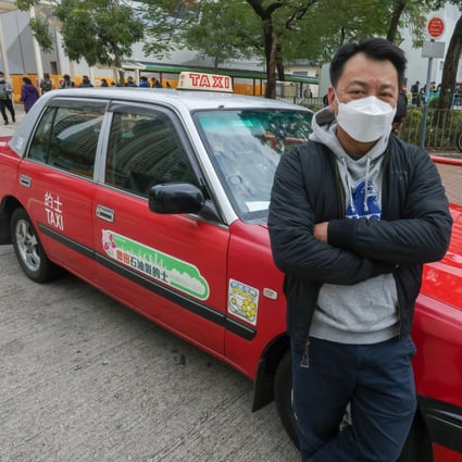 Law Wai-hung is among the few drivers who never came down with the coronavirus despite ferrying patients. Photo: Jonathan Wong
