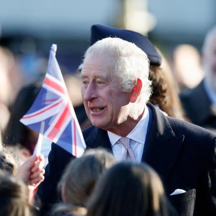 Britain’s King Charles greets people in Bolton, UK on Friday. Photo: Reuters