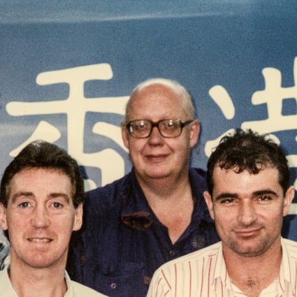 Keith Gibbs (with glasses) went missing on a Hong Kong trail in 1996, and his body was found 10 weeks later. Police were criticised for their lack of response to the missing-person report.