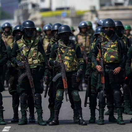 Sri Lanka has proposed to halve its military by 2030. Photo: AFP