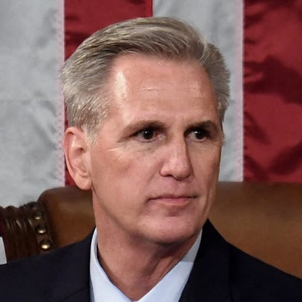 Newly elected Speaker of the US House of Representatives Kevin McCarthy holds the gavel at the US Capitol in Washington on on January 7. Photo: AFP/Getty Images/TNS