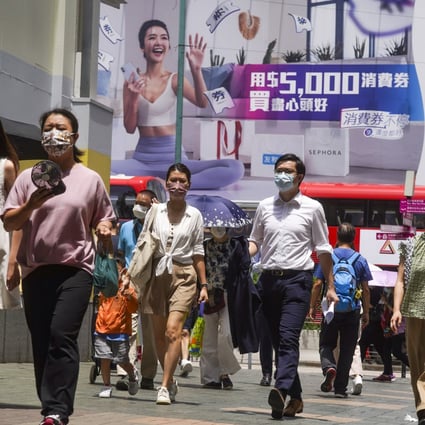 Hong Kong can drop its consumption voucher scheme as it returns to normality, an economist has said. Photo: Sam Tsang
