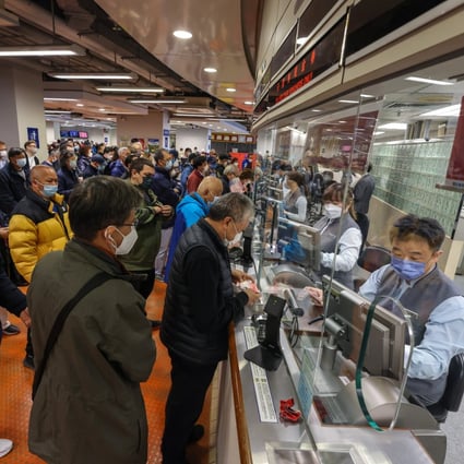 Punters attended the Lunar New Year horse race at Sha Tin Racecourse in Sha Tin on January 24, 2023. Photo: Yik Yeung-man