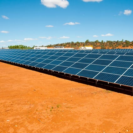 A solar power station in Australia. Photo: Shutterstock