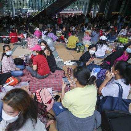 Foreign domestic helpers account for one-tenth of the city’s workers and 5 per cent of its population. Photo: Xiaomei Chen