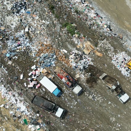 The North East New Territories Landfill in Ta Kwu Ling. Photo: Felix Wong