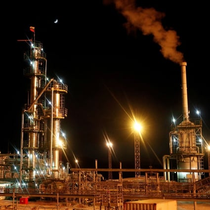 A Yarakta Oil Field refinery in the Irkutsk region of Russia. Photo: Reuters