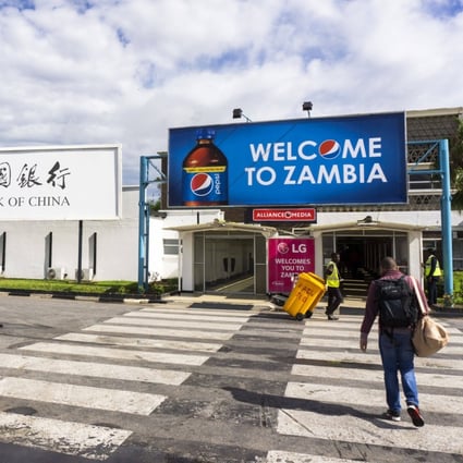 China is the single biggest lender in Zambia, with the money going into infrastructure projects including airports, highways and power dams. Photo: Bloomberg
