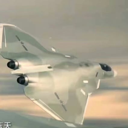A computer-generated image of the proposed new fighter. Photo: Weibo