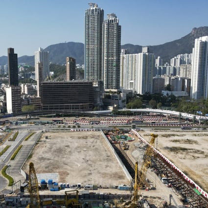 Land in Kai Tak, among sites designated for Hong Kong’s light public housing programme. Photo: Sam Tsang