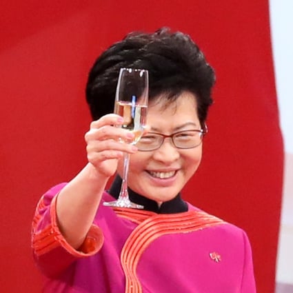 Former chief executive Carrie Lam has taken on a string of honorary roles and vowed to use them to promote Hong Kong. Photo: K. Y. Cheng