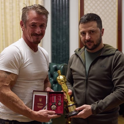 Hollywood star Sean Penn’s love letter to Ukraine premiere’s at Berlin