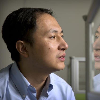 Mainland Chinese scientist He Jiankui recently revealed he has been granted a Hong Kong visa under the city’s talent scheme. Photo: AP