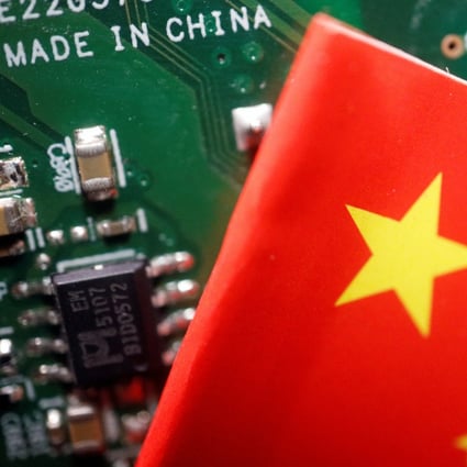 China aims to be self-reliant in “bottleneck” technologies such as chip design and production. lllustration: Reuters