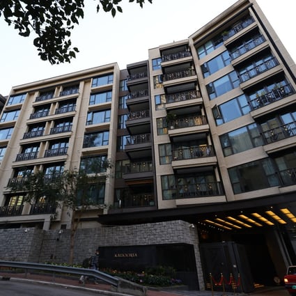 The flat is located in a luxury development in Ho Man Tin. Photo: Dickson Lee