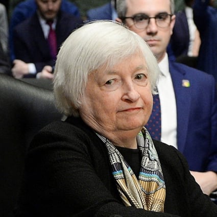 US Treasury Secretary Janet Yellen in Washington, US on Thursday. Photo: Reuters