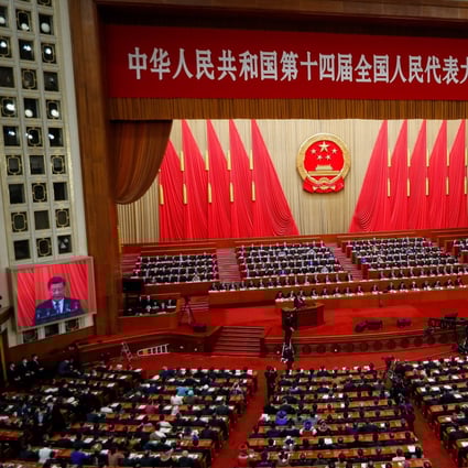 With China’s annual “two sessions” parliamentary gathering ending in early March, the new government term has kicked off. Photo: EPA-EFE