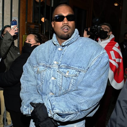 Kanye West, or Ye, at Paris Fashion Week, France in January last year. Photo: Getty Images