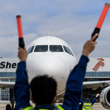 Flight bookings in a number of Chinese cities this month have exceeded what were seen in the same period in 2019. Photo: Xinhua