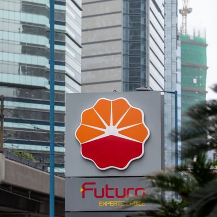 The PetroChina logo at a gas station in Hong Kong on March 25, 2023. Photo: Bloomberg