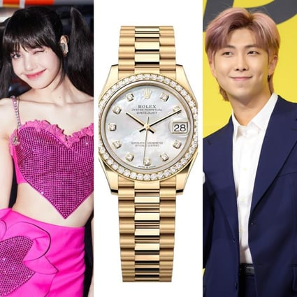 taske Traktat For det andet 5 K-pop idols' luxury watches we can't stop admiring: from BTS' RM's Rolex  Perpetual Day-Date Platinum to Blackpink's Lisa's Audemars Piguet, and  Jaemin and Chanyeol's Cosmograph Daytonas | South China Morning Post