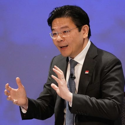 Singapore’s Deputy PM Lawrence Wong says the risks of a miscalculation in the Taiwan Strait “have increased considerably”. Photo: AFP 