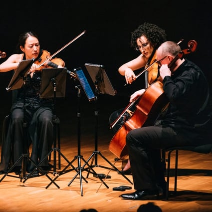 The Verona Quartet performing on May 22, 2023 at the Hong Kong City Hall. The concert, part of the French May festival, was presented by Premiere Performances of Hong Kong. The programme featured works by Bartók, Ravel and Beethoven. Photo: Kenny Cheung / PPHK)