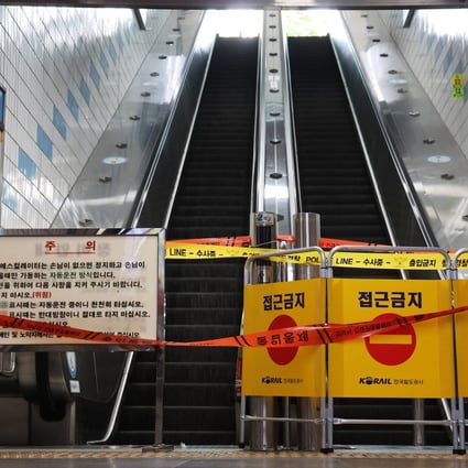 South Koreans irked at reliance on Chinese escalator parts after subway