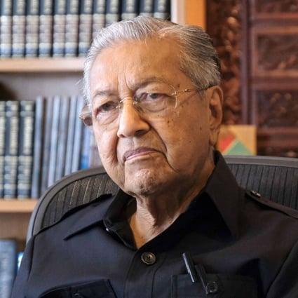 Mahathir Mohamad, Malaysia’s former prime minister, claimed in his statement that current PM Anwar Ibrahim “has to follow DAP’s manifesto” of making the Southeast Asian nation multiracial “and replacing the official religion of Islam”. Photo: Bloomberg