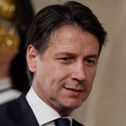 Italian Prime Minister Giuseppe Conte is pushing Italy towards closer cooperation with China. Photo: AFP