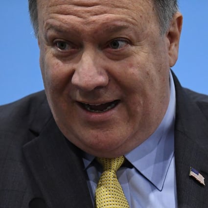 US Secretary of State Mike Pompeo has levelled multiple accusations at China’s foreign policy, from the South China Sea to its “Belt and Road Initiative”. Photo: AFP