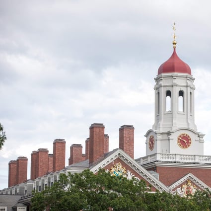 A Harvard University building is viewed in Cambridge, Massachusetts. Photo: AFP