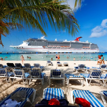 A cruise ship in Grand Turk, Turks and Caicos Islands. Photo: Alamy