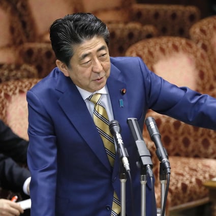 Japanese Prime Minster Shinzo Abe. Photo: Kyodo