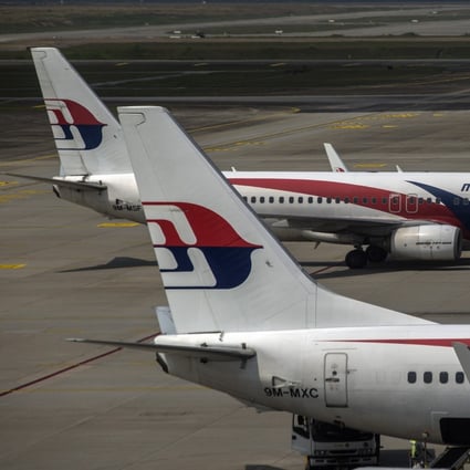 Malaysia Airlines aircraft at the Kuala Lumpur International Airport. Photo: EPA