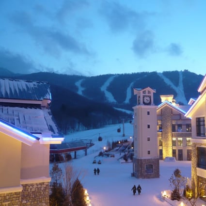 Club Med’s Yabuli resort in Heilongjiang province in northeastern China, featuring 18 ski runs in the Canadian-styled resort. Photo: SCMP/Handout