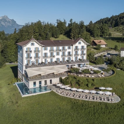 Stunning 360-degree vista year round at Hotel Villa Honegg