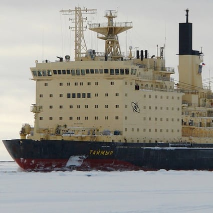 Russia’s Taymyr-class icebreaker has similar dimensions to China’s proposed ship. Photo: Handout