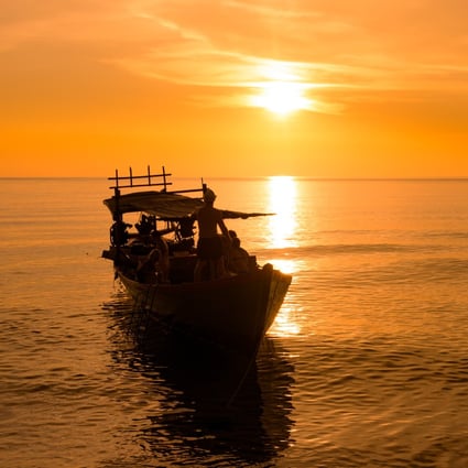 A beautiful sunset on Koh Rong Samloem island, Cambodia, where you’ll still find solitude and unspoiled nature – but for how much longer? Photo: Shutterstock