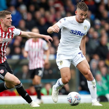 Leeds United’s Kalvin Phillips in action (right). Andrea Radrizzani, one of the founders of MP & Silva named as a defendant in the chairman of the English football club. Photo: SCMP Handout