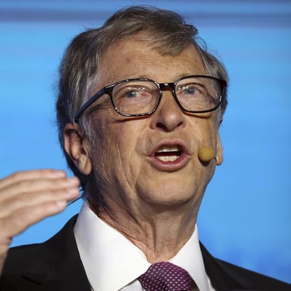 Bill Gates, former Microsoft CEO and co-founder of the Bill and Melinda Gates Foundation, at the Reinvented Toilet Expo in Beijing on Tuesday, November 6, 2018. Gates joins Amazon’s founder Jeff Bezos as the world’s second centibillionaire, whose wealth is estimated at US$100 billion. Photo: AP