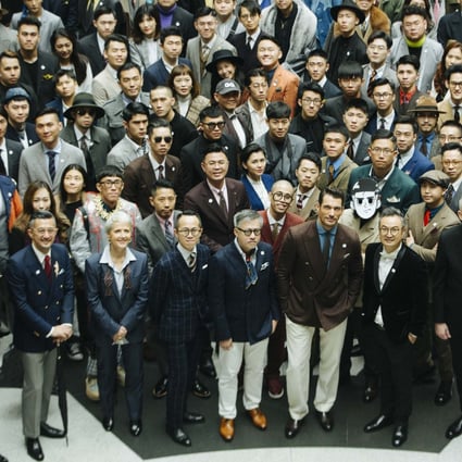Some of the more than 700 participants that took part in Suit Walk in Taipei, Taiwan, this month.