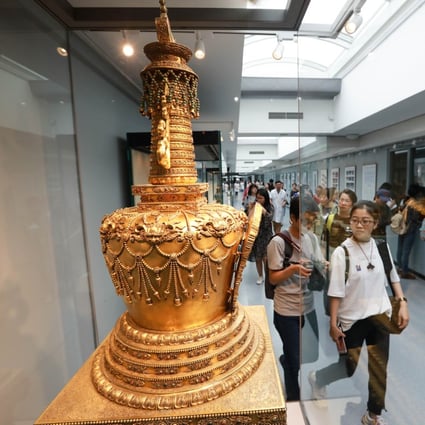 Visitors get access to part of the Palace Museum in Beijing where restoration work is carried out. China has in recent years launched high-profile campaigns seeking the repatriation of stolen or smuggled cultural relics from abroad. Photo: Xinhua